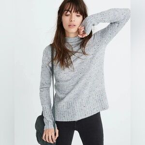 Madewell Donegal Mockneck Sweater